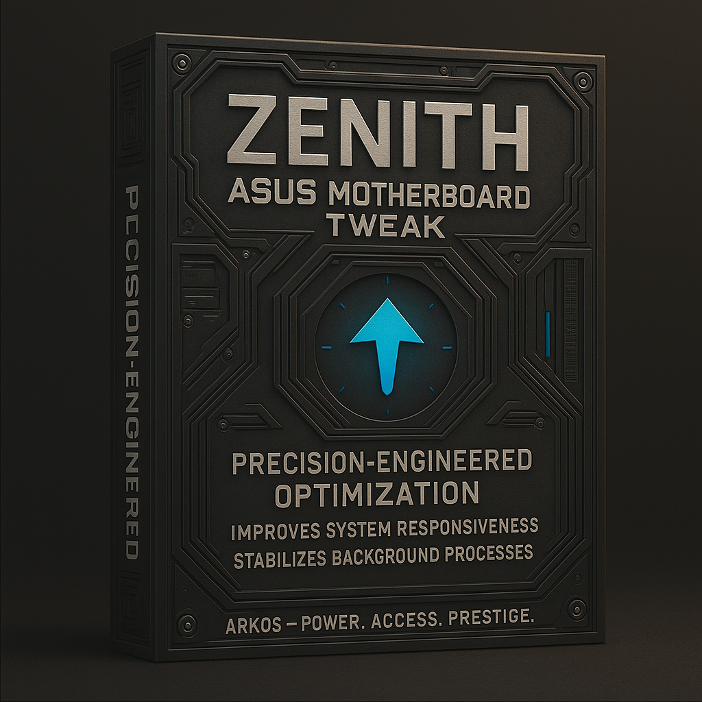 ZENITH ASUS Motherboard Tweak