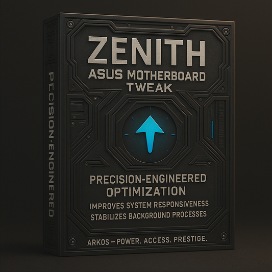ZENITH ASUS Motherboard Tweak